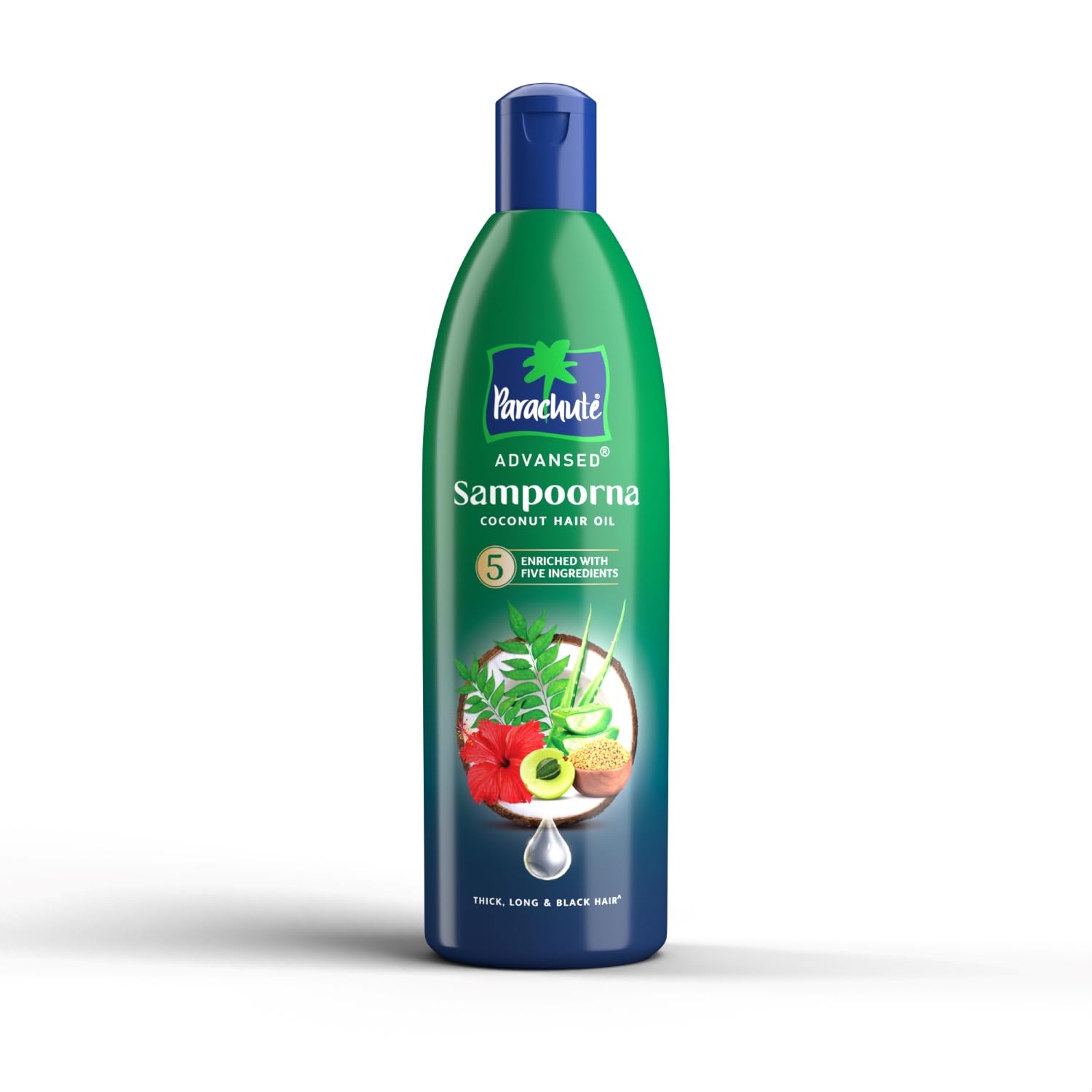 PARACHUTE ADVANSED SAMPOORNA COCONUT HAIR OIL 80ML